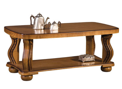 Handcraft Real Wood Coffee table Sofa Side Tables Classic Living room Table