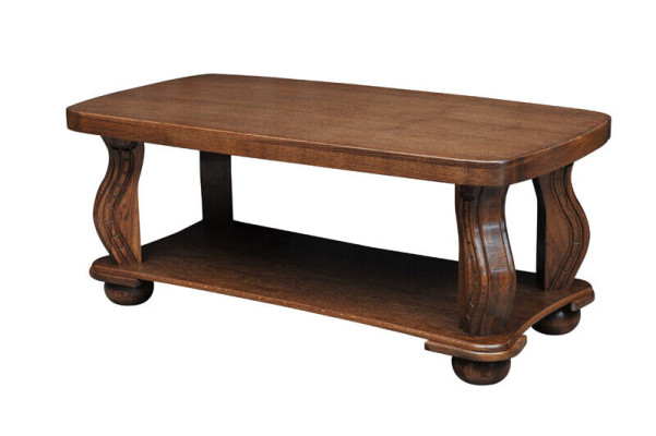 Handcraft Real Wood Coffee table Sofa Side Tables Classic Living room Table