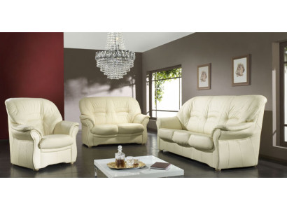 Sofa set Genuine leather Sofa 3+2 Seat Modern Design Upholstery Suite Set