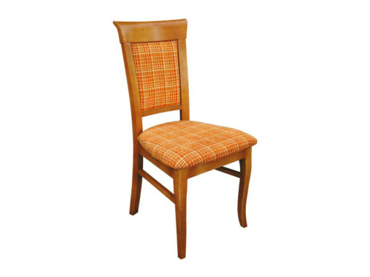 Set 4x Chair Designer Armchair Upholstery Chairs Gastro Dining room Fabric new Armchair