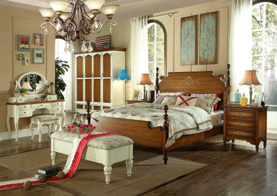 Stylish 7-piece complete bedroom set elegance for your bedroom