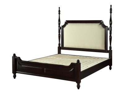 Bed Upholstery Country House Luxury Double Hotel Beds Sleep Room Wood