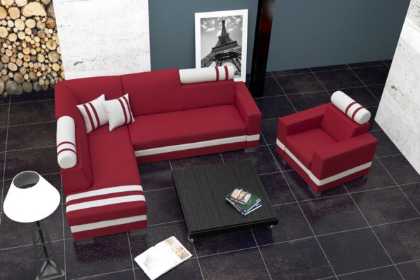 Sofa Sofa bed Designer Sofa with Bed function + bed base Corner sofa Couch new