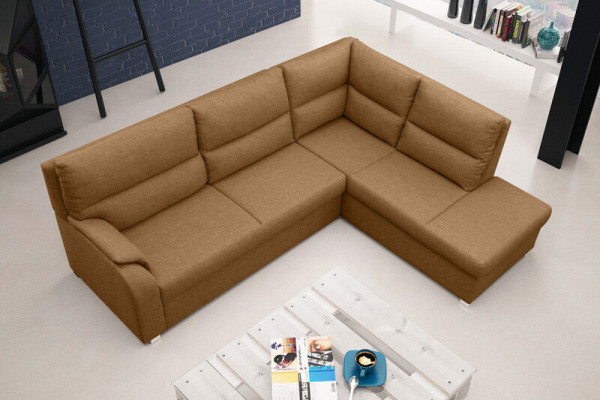 Sofa Sofa bed Designer Sofa with Bed function + bed base Corner sofa Couch -new!