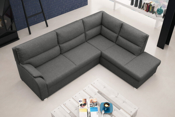 Sofa Sofa bed Designer Sofa with Bed function + bed base Corner sofa Couch -new!