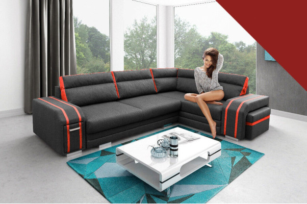 Sofa Sofa bed Designer Sofa with Bed function - bed base Corner sofa Couch Sofas