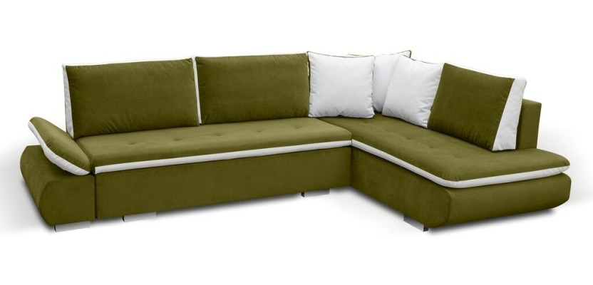 Sofa Sofa bed Designer Sofa with Bed function + bed base Corner sofa Couch *new *