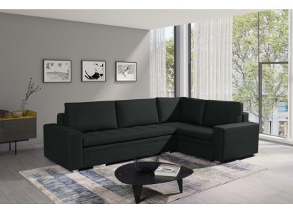 Modern Corner sofa Living room Textile Fabric Sofa bed Couch Living landscape Upholstery