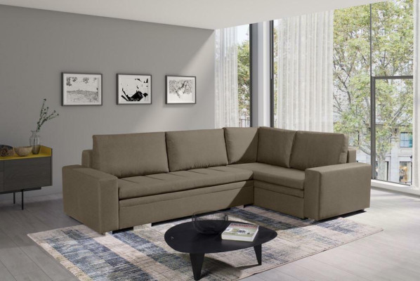 Modern Corner sofa Living room Textile Fabric Sofa bed Couch Living landscape Upholstery