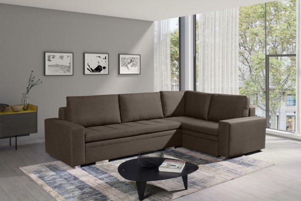 Modern Corner sofa Living room Textile Fabric Sofa bed Couch Living landscape Upholstery