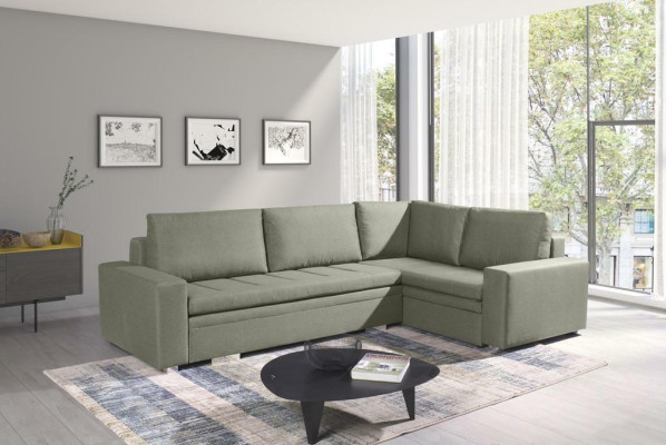 Modern Corner sofa Living room Textile Fabric Sofa bed Couch Living landscape Upholstery