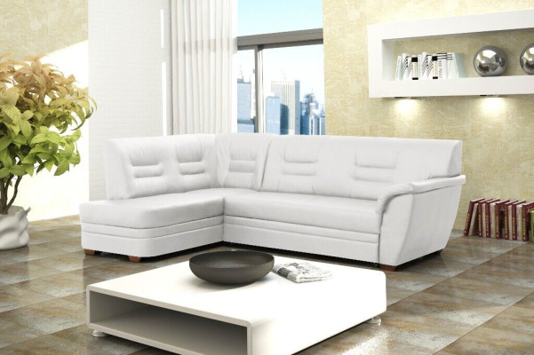 Living landscape Corner sofa with bed base Upholstered sofa Couch Corner sofa Sofa L-shape