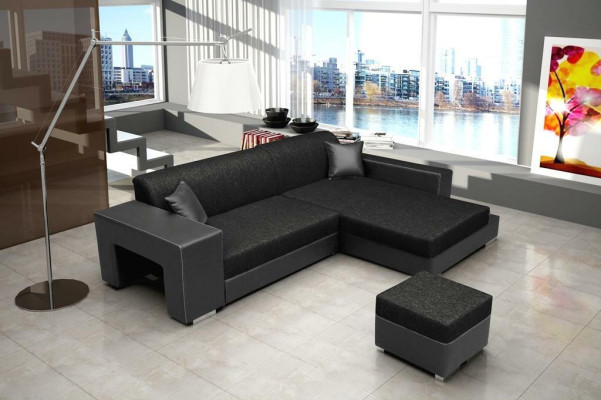 Sofa bed corner sofa couch bed function upholstery corner suite sleeping function new