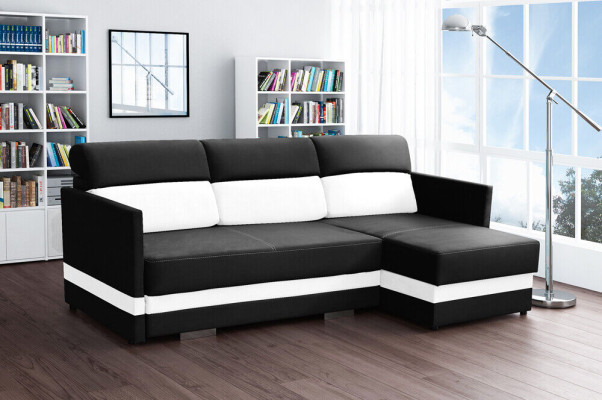 Sofa Sofa bed Designer Sofa with Bed function + bed base Corner sofa Couch new