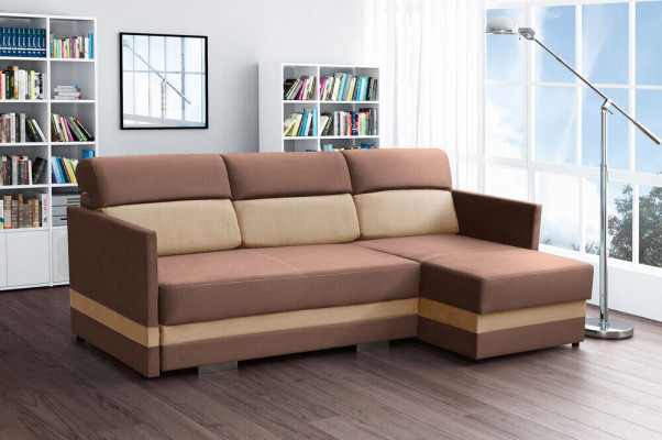 Sofa Sofa bed Designer Sofa with Bed function + bed base Corner sofa Couch new