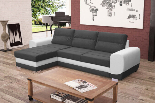 Sofa Sofa bed Designer Sofa with Bed function + bed base Corner sofa Couch new