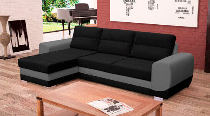 Sofa Sofa bed Designer Sofa with Bed function + bed base Corner sofa Couch new