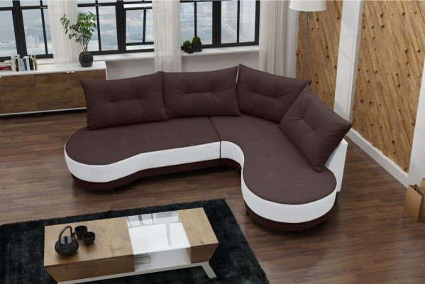 Upholstered sofa lounge sofa couch seating group living room with cushion sofa L-shape