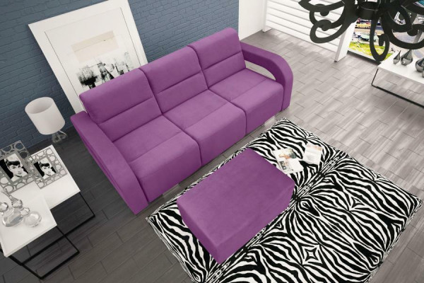 Sofa bed folding couch 3-seater sleeping function + bed base couch sofa folding sofa