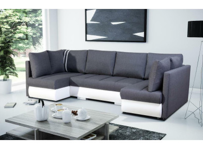 XXL Living landscape Sofa Couch Upholstery Suite Corner Designer U-shape Corner sofa new