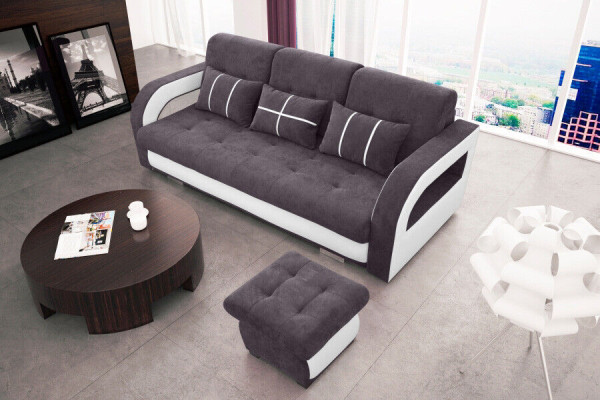 Sofa bed folding couch 3-seater sleeping function + bed base couch sofa folding sofa
