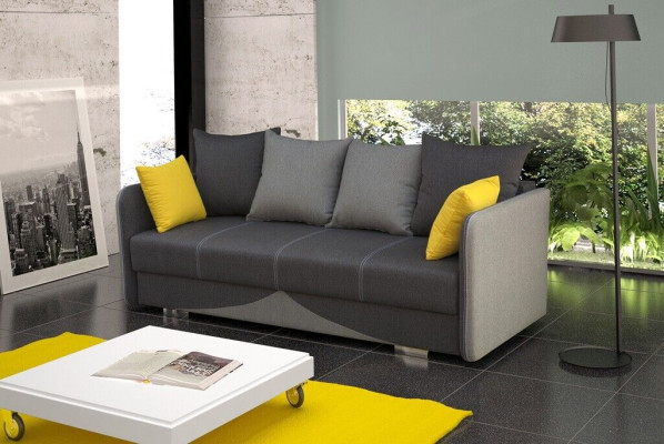 Textile Upholstery Fabric Suite Bed function Sofa bed new 3 Seat Sofa Couch