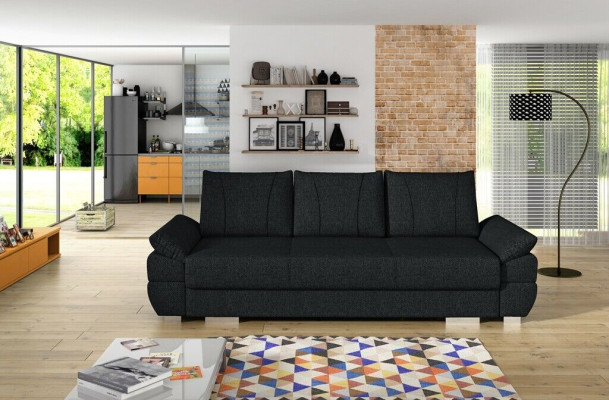Designer 3 Seater Couch Sofa Upholstery Sofas Couches 3er Textile Sofa bed Bed