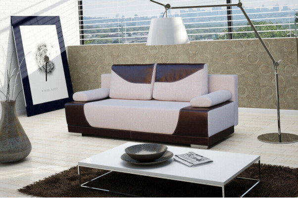 Sofa bed folding couch 3-seater sleeping function + bed base couch designer sofa