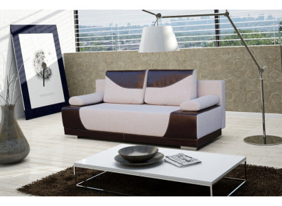Sofa bed folding couch 3-seater sleeping function + bed base couch designer sofa