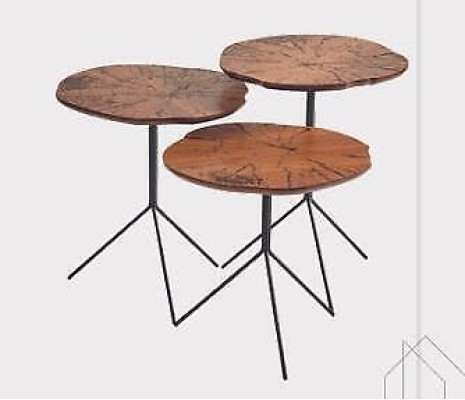 Coffee table 3x Design Living room table Modern Furniture Luxury Tables 3-piece set