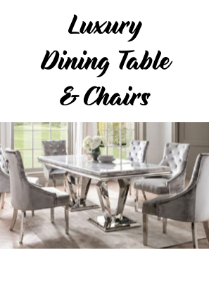 Luxury Dining Table & Chairs