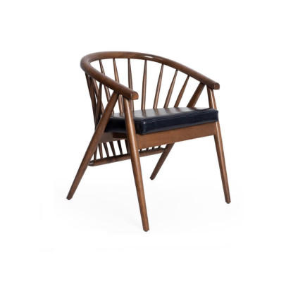 Chairs Living room Dining room Armchair Wooden chair with armrest Dining room Furniture