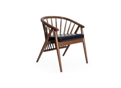 Chairs Living room Dining room Armchair Wooden chair with armrest Dining room Furniture