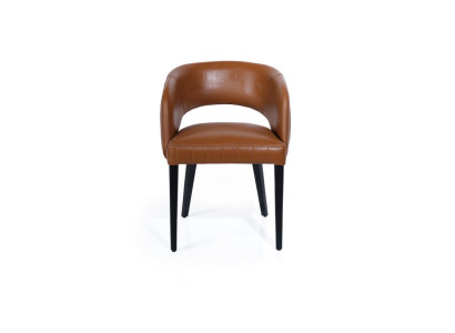 Dining room chair Chair Dining room Modern Chairs Wood Design Brown Seat Armchair new