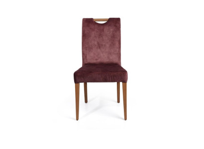 Solid wood chair design upholstered chair dining room chair armchair ArtDecoLuxury