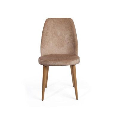 Chairs 1 Seater Armchair Luxury Furniture Design Seat Chair Dining room chair Lehn Fabric