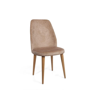 Chairs 1 Seater Armchair Luxury Furniture Design Seat Chair Dining room chair Lehn Fabric