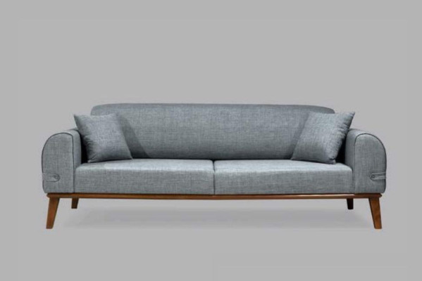 Modern Sofa 3 Seater Design Couch Three Seater Upholstery Textile Furniture