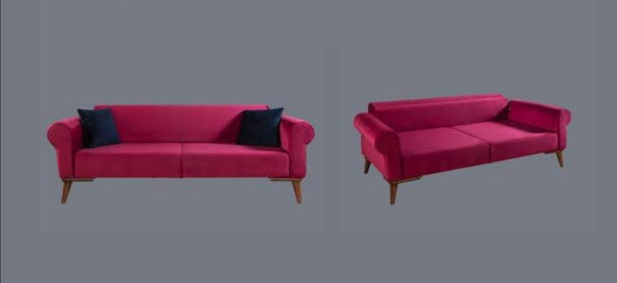 Designer Sofa 3 Seater Big Couch Three Seater Textile Upholstery Furniture