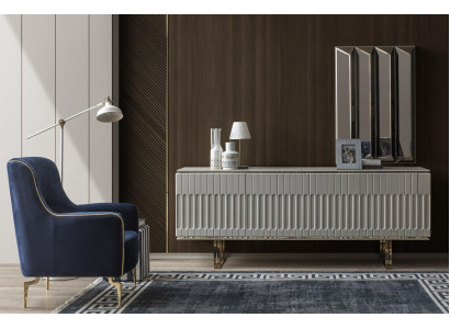 Luxury Sideboard Chest of drawers Wardrobe Living room Designer Cabinets Chests of drawers Modern new