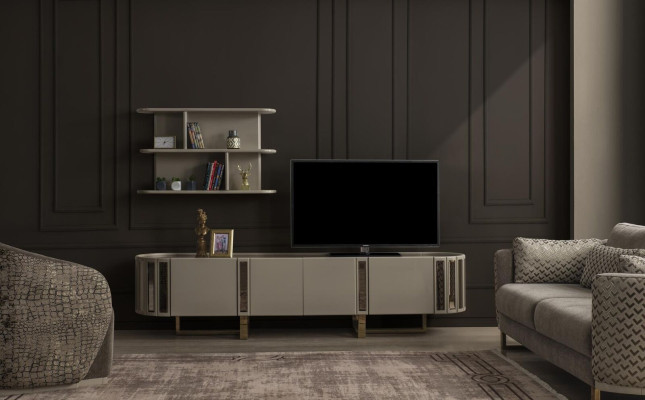 Wall unit TV-cabinet Lowboard Shelves Suite tv stand Sideboard Chest of drawers Living room