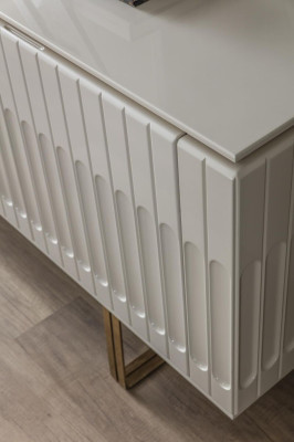 Suite Sideboard Mirror Chest of drawers Wardrobe Designer Luxury Cabinets Chests of drawers Set