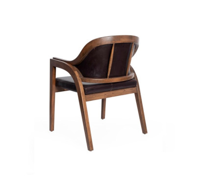 Chair Soft Seat Living room Furniture Upholstered Chair Dining room Chairs Wood Luxury