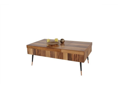 Luxury Coffee table Brown Coffee tables Living room Wood Table Side table