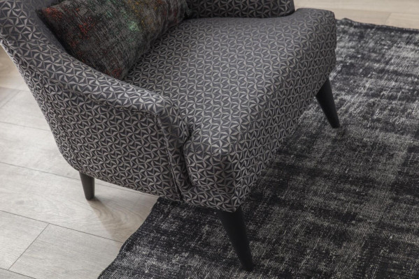 Armchair Single Seater Sofa Couch Upholstery 1 Seat Club Chair Fabric Modern Living room