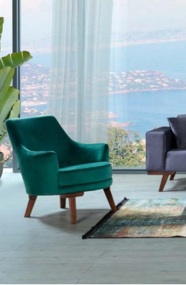 Sofa set 3+3+1 Seat Living room style couch sofa purple turquoise