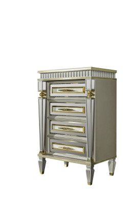 Chest of drawers Gray Elegant Chest of drawers Wardrobe Design Modern Furniture Bedroom new