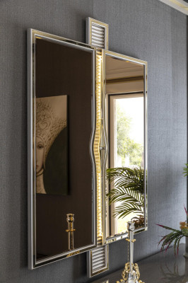 Mirror Gold Living room Style Modern Furniture Wall mirror Design Elegant new