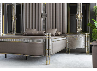 Bedside table Gray Bedroom Elegant Modern Furniture Beautiful Bedside tables Luxury new