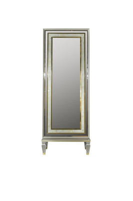 Mirror Gray Body Size Modern Standing Mirror Metal Standing Mirror Bedroom new